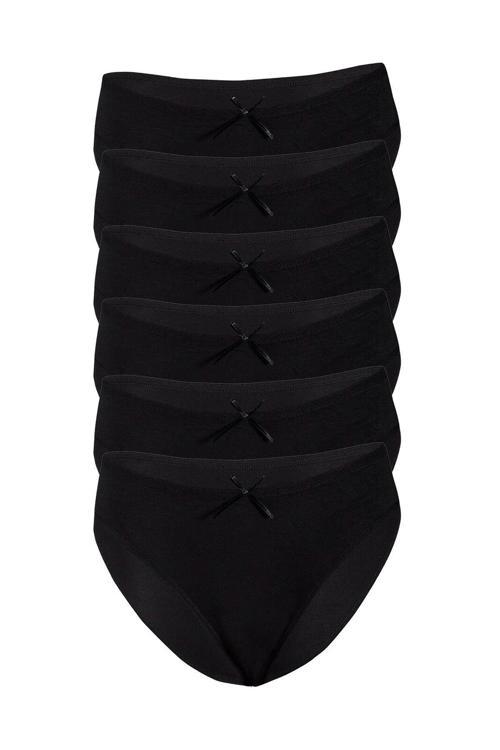 Özten Kadın 6'Lı Paket Bambu Bikini Külot