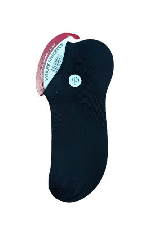 12 Çift Siyah Renk Erkek Sneaker Çorap