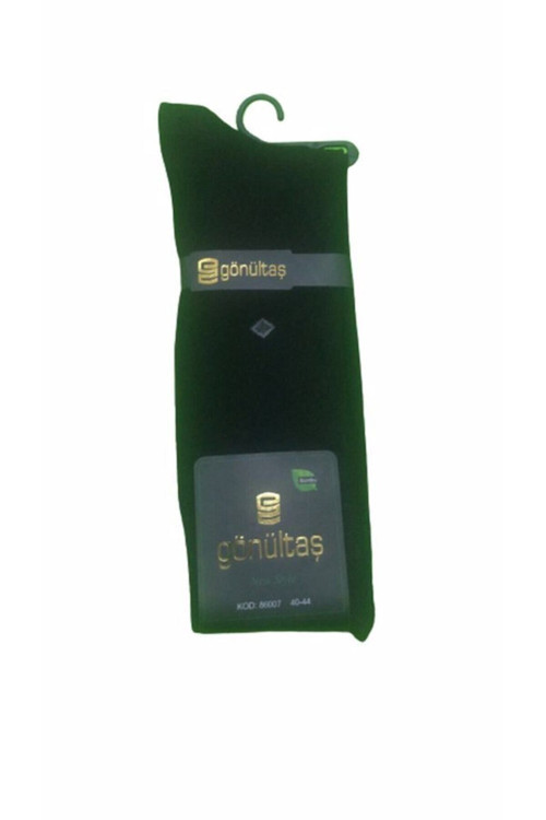 6 Çift Siyah Renk Bambu Dikişsiz Çorap