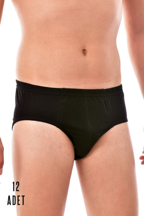 12'Li Paket Erkek Slip
