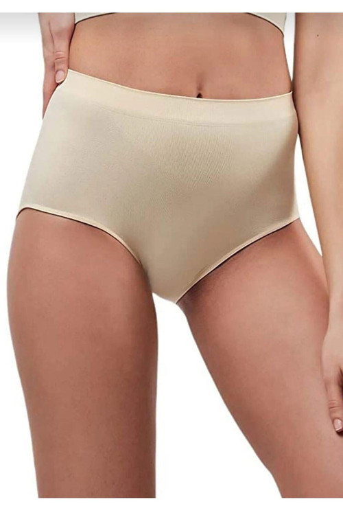 Elit Life 811 ( A-01 ) Yüksek Bel Dikişsiz Esnek Slip Külot 3 Adet