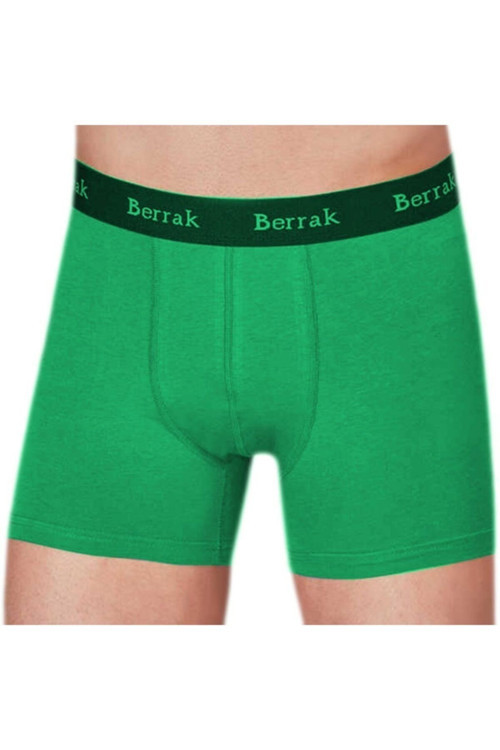 6 Adet Yeşil Renk Modal Boxer