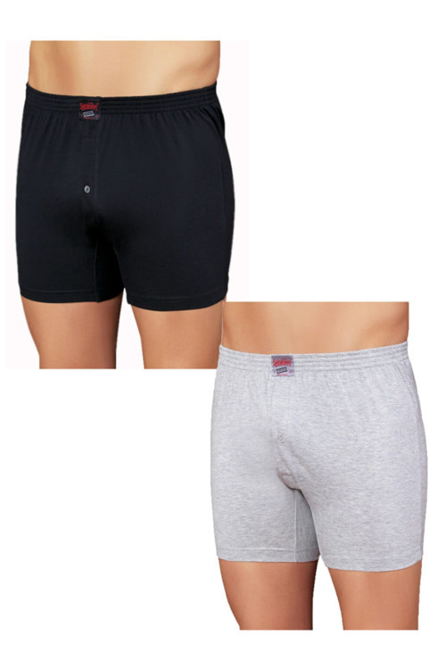 6 Adet Pamuklu Erkek Boxer - E010