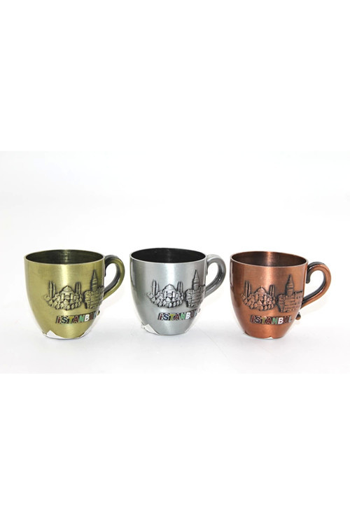 Metal İstanbul Yöresel Bardak Alk3344 - Lisinya