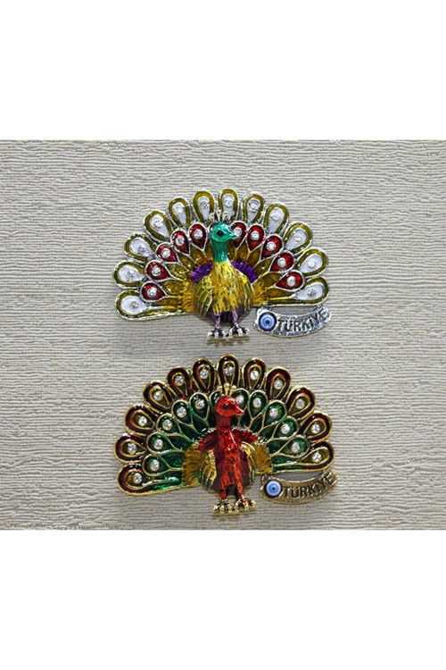 Swaroski Tavuskuşu Magnet Alk3852 - Lisinya