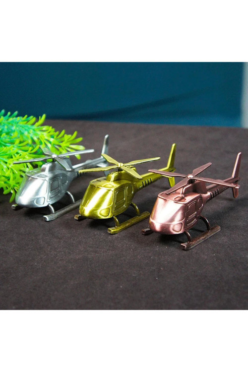 Dekoratif Metal Helikopter - Lisinya