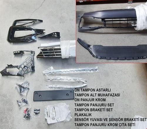 Volkswagen Passat B85 R-line Ön Tampon Seti 2020 Sonrası Uyumlu