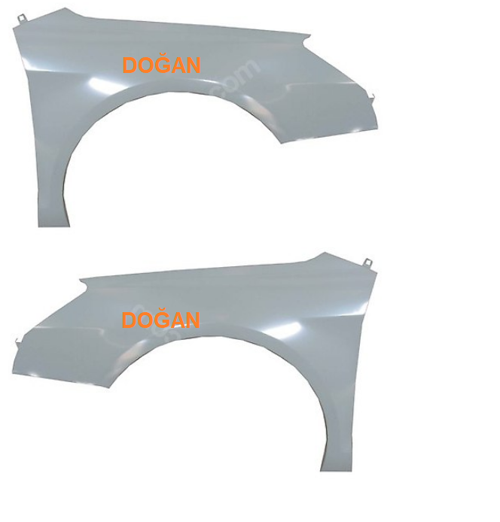 Citroen C5 Ön Çamurluk Sol 2008 Sonrası Uyumlu