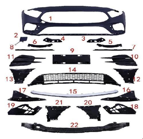 Mercedes-benz A Serisi W177 Ön Tampon Seti Amg 2020 Sonrası Uyumlu