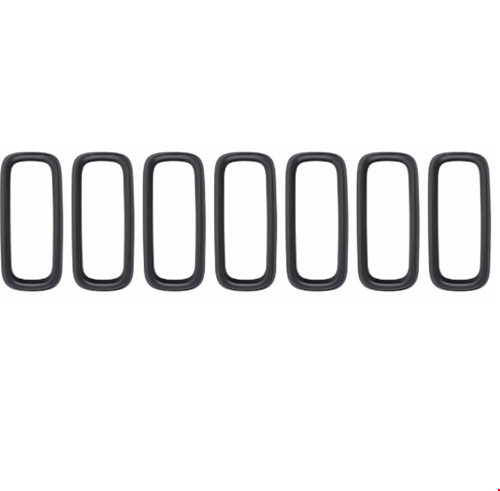 Jeep Renegade Ön Panjur İç Bakla Takım (Koyu Gri) 2014 Sonrası Uyumlu