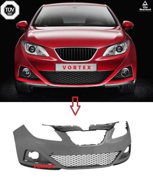 Seat Ibiza Ön Tampon (Tyg Spoiler Orta Izgara) 2008 Sonrası Uyumlu