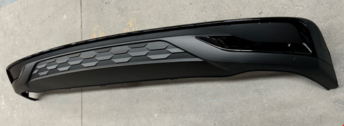 Audi A6 Arka Tampon Spoiler Set Siyah (S-line) 2023 Sonrası Uyumlu