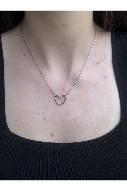 Aşk Düğümü Silver Kolye