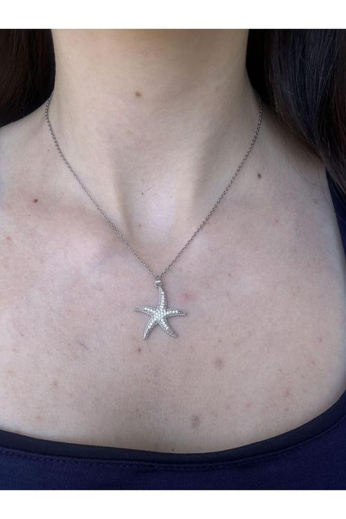 Deniz Yıldızı Silver Kolye