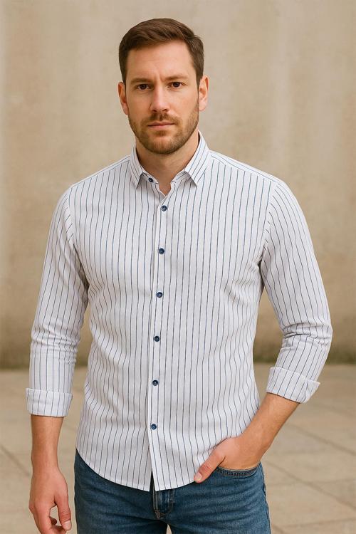 Uzun Kol Slim Fit Gömlek