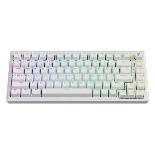 K1 HE White Ultra-Fast Lime Manyetik Switch 8K Türkçe Kablolu Gaming Klavye