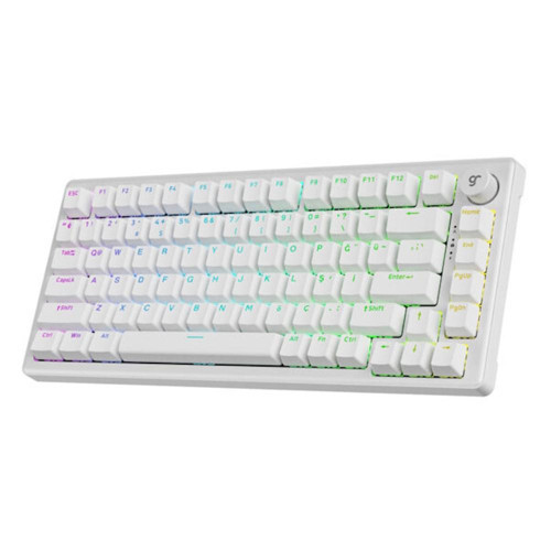 K1 HE White Ultra-Fast Lime Manyetik Switch 8K Türkçe Kablolu Gaming Klavye