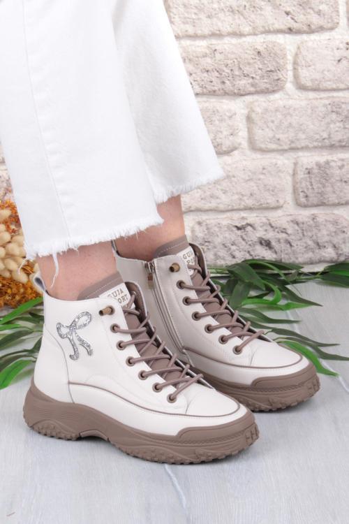 Alexis Rahat Esnek Lastik Bağçıklı Fermuarlı Kadın Bot