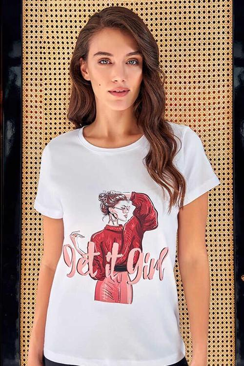 Kadın Tişört Berrak-8117