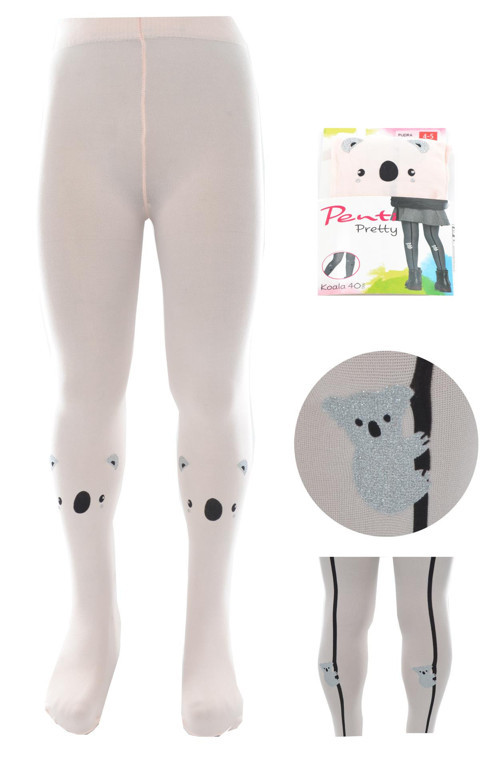 Pretty Koala 40 Den Kız Çocuk Külotlu Çorap