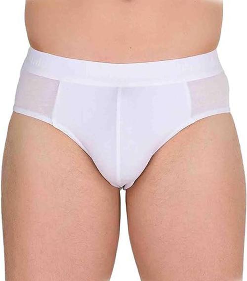 4406 Erkek Modal Kalın Bel Lastikli 3 Lü Slip Külot