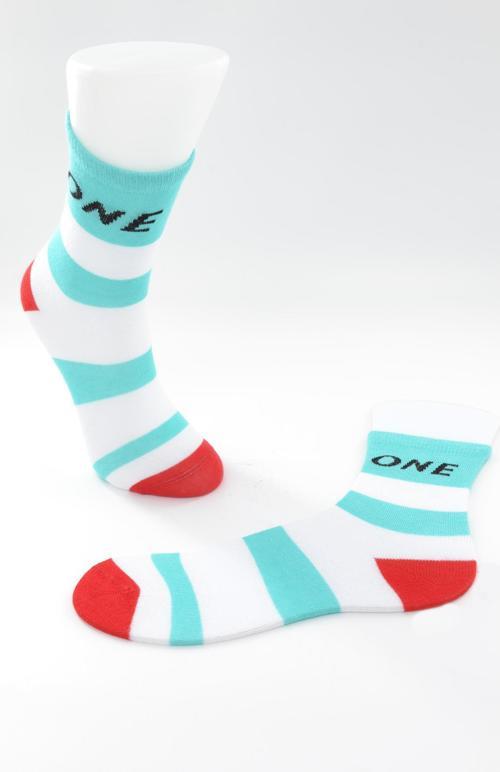 One Yazılı Erkek Çocuk Soket Çorap