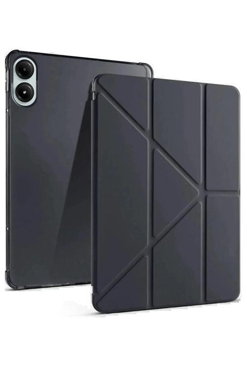 Xiaomi Redmi Pad Pro 12.1 Kılıf Kalemlikli Mars Tablet Kılıfı - Siyah