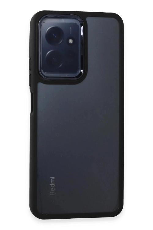 Xiaomi Redmi Note 12 4G Kılıf Dora Kapak - Siyah