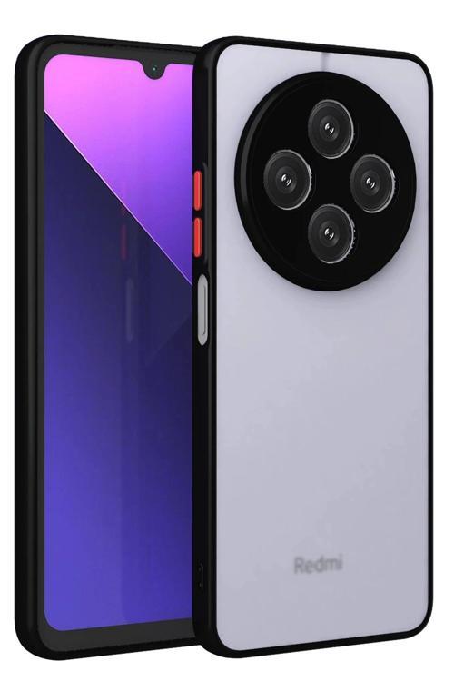 Xiaomi Redmi 14C Kılıf Montreal Silikon Kapak - Siyah