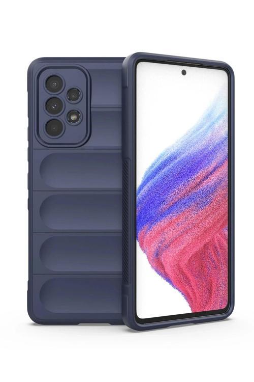 Samsung Galaxy A53 5G Kılıf Optimum Silikon - Lacivert