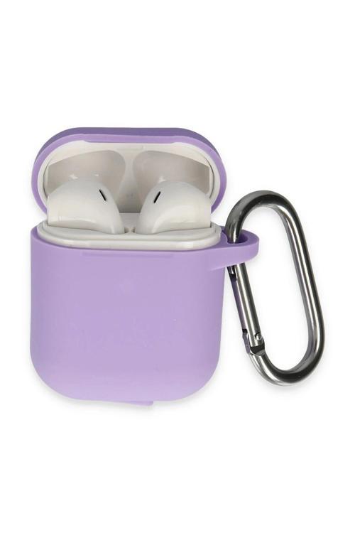 Airpods 2 (2.nesil) Hang Kılıf - Lila