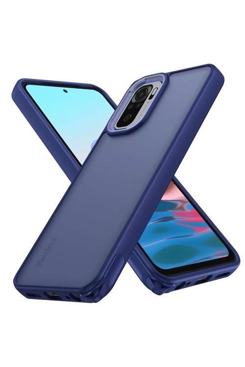 Xiaomi Redmi Note 10 Pro Kılıf Elegant Kapak - Lacivert