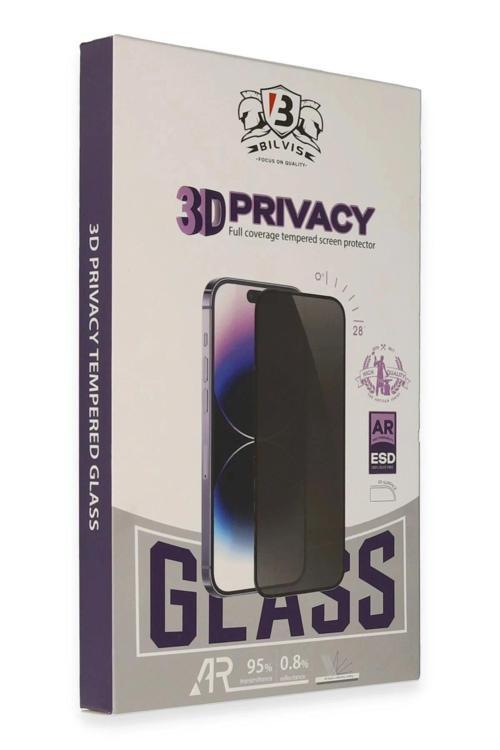 Samsung Galaxy S25 Ultra Bilvis 3D Hayalet Cam Ekran Koruyucu