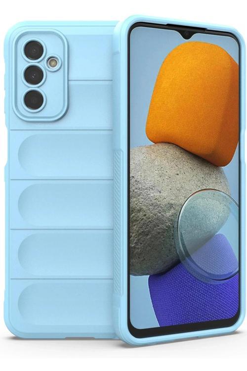 Samsung Galaxy M23 Kılıf Optimum Silikon - Sky Blue