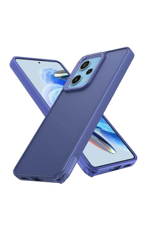 Xiaomi Redmi Note 12 Pro 5G Kılıf Elegant Kapak - Açık Mavi