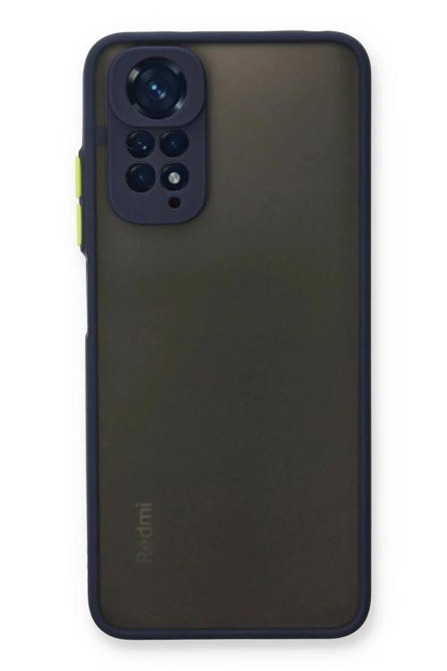 Xiaomi Redmi Note 11 Kılıf Montreal Silikon Kapak - Lacivert