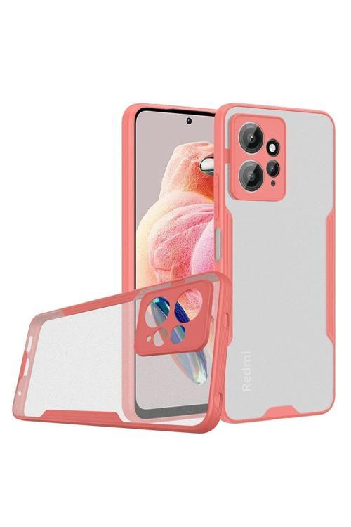 Xiaomi Redmi Note 12 4G Kılıf Platin Silikon - Pembe