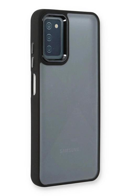 Samsung Galaxy A03S Kılıf Dora Kapak - Siyah