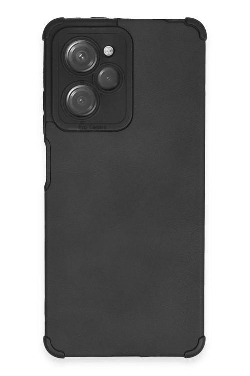 Xiaomi Poco X5 Pro 5G Kılıf Loop Deri Silikon - Siyah