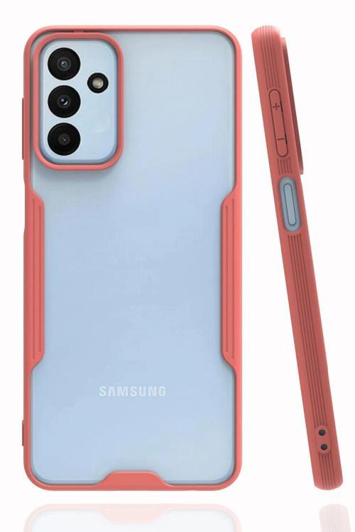 Samsung Galaxy M23 Kılıf Platin Silikon - Pembe
