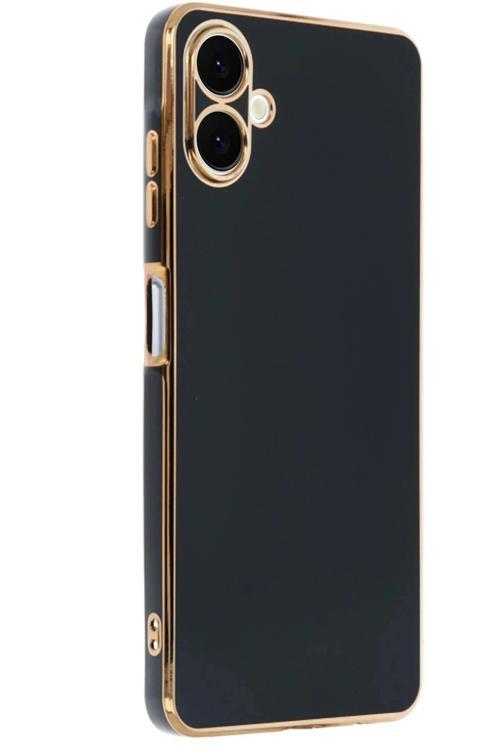 Samsung Galaxy A06 Kılıf Volet Silikon - Siyah