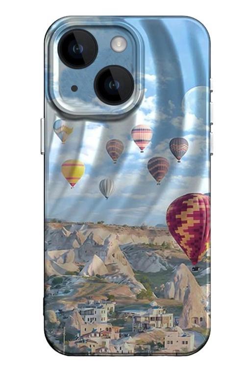 iPhone 15 Kılıf Crew Desenli Kapak - Kapadokya