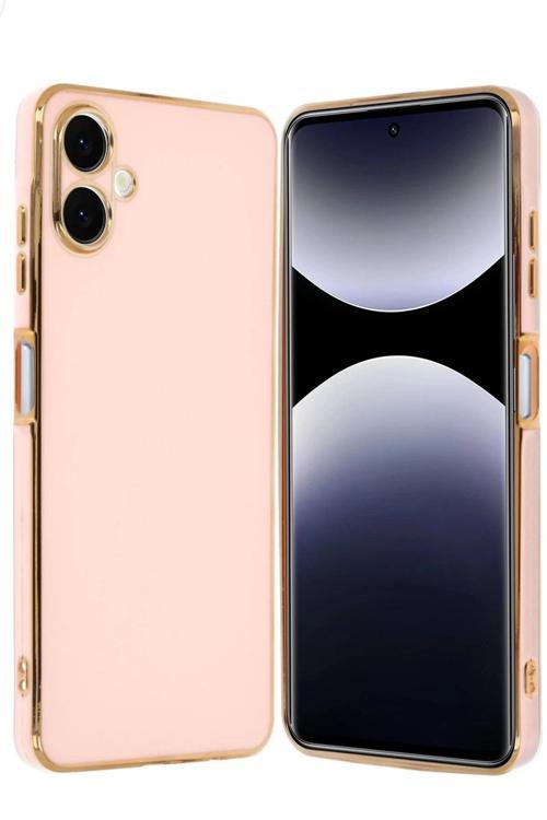 Samsung Galaxy A06 Kılıf Volet Silikon - Pembe