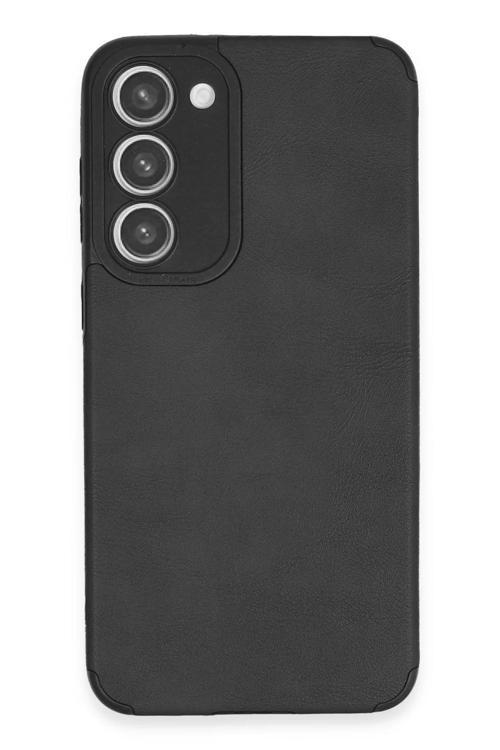 Samsung Galaxy S23 Plus Kılıf Loop Deri Silikon - Siyah