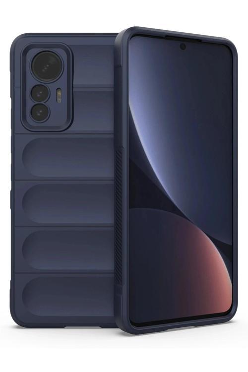 Xiaomi Mi 12 Lite Kılıf Optimum Silikon - Lacivert