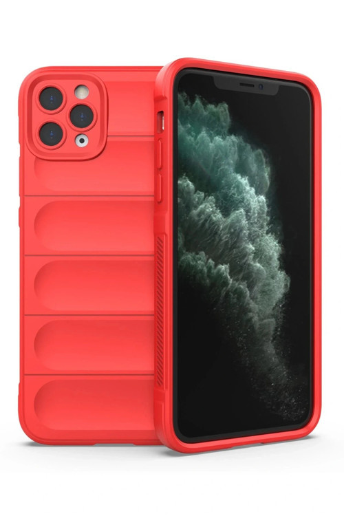 iPhone 11 Pro Kılıf Optimum Silikon - Kırmızı