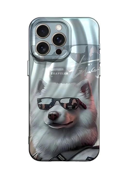 iPhone 13 Pro Kılıf Crew Desenli Kapak - Köpek