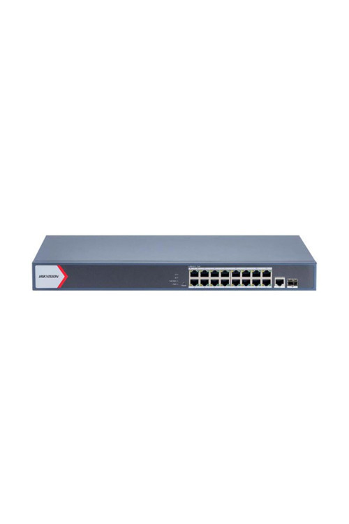 Ds-3E1518P-Eı/M 16 Port Gigabit Smart Poe Switch Smart Managed Cloud Management