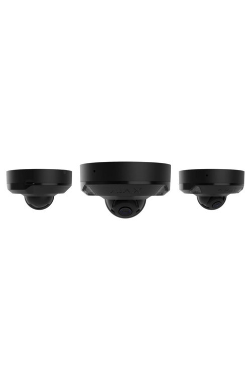 Ajax Domecam Mini (8 Mp/4 Mm) Kablolu Aı Destekli Güvenlik Ip Kamerası Siyah