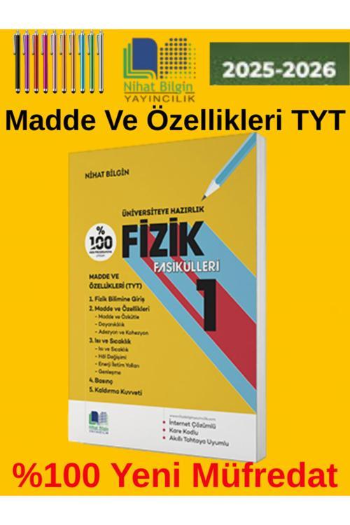 Nihat Bilgin Güncel Üniversiteye Hazırlık Fizik Fasikülleri 1+Dokunmatik Kalem